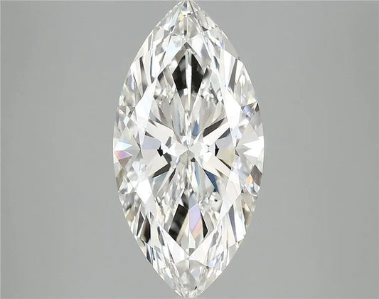 3.00ct Marquise Lab Grown Diamond (Colour G, Clarity VS1, IGI Certified)