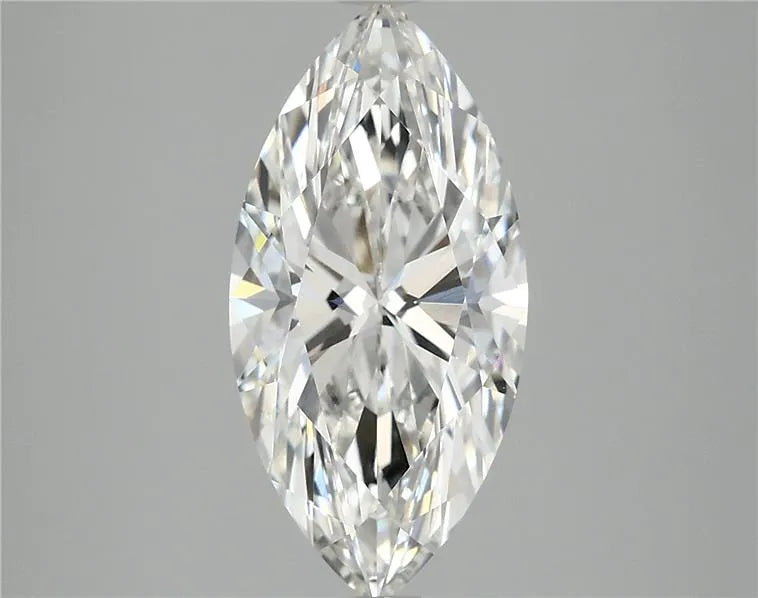 3.00ct Marquise Lab Grown Diamond (Colour G, Clarity VVS2, IGI Certified)