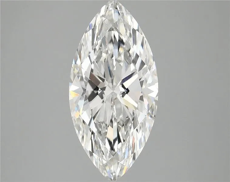 3.00ct Marquise Lab Grown Diamond (Colour G, Clarity VVS2, IGI Certified)