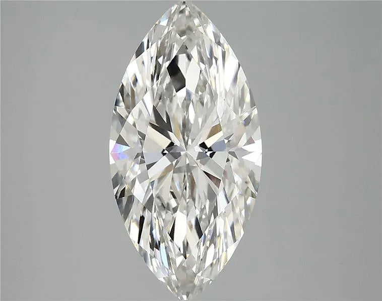 3.00ct Marquise Lab Grown Diamond (Colour G, Clarity VVS2, IGI Certified)