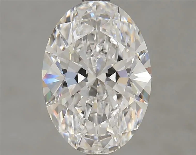 3.00ct Oval Lab Grown Diamond (Colour D, Clarity FL, Cut EX, IGI Certified)