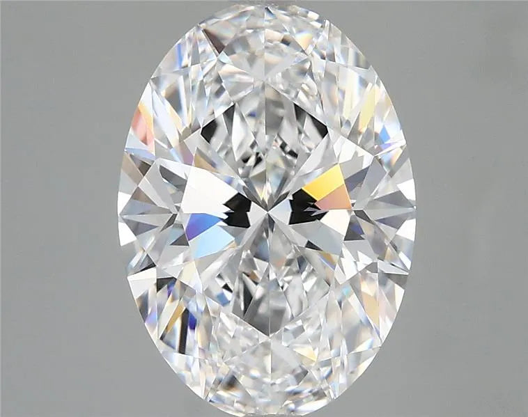 3.00ct Oval Lab Grown Diamond (Colour D, Clarity FL, IGI Certified)