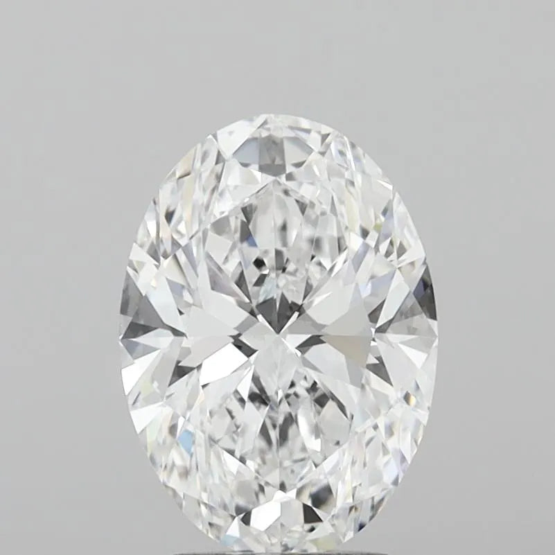 3.00ct Oval Lab Grown Diamond (Colour D, Clarity FL, IGI Certified)