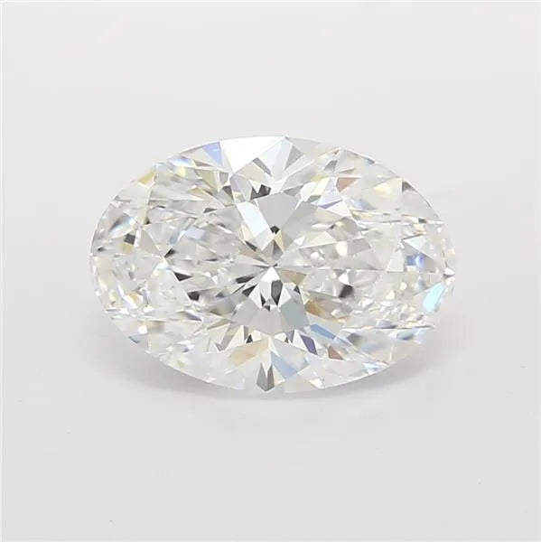 3.00ct Oval Lab Grown Diamond (Colour D, Clarity IF, IGI Certified)