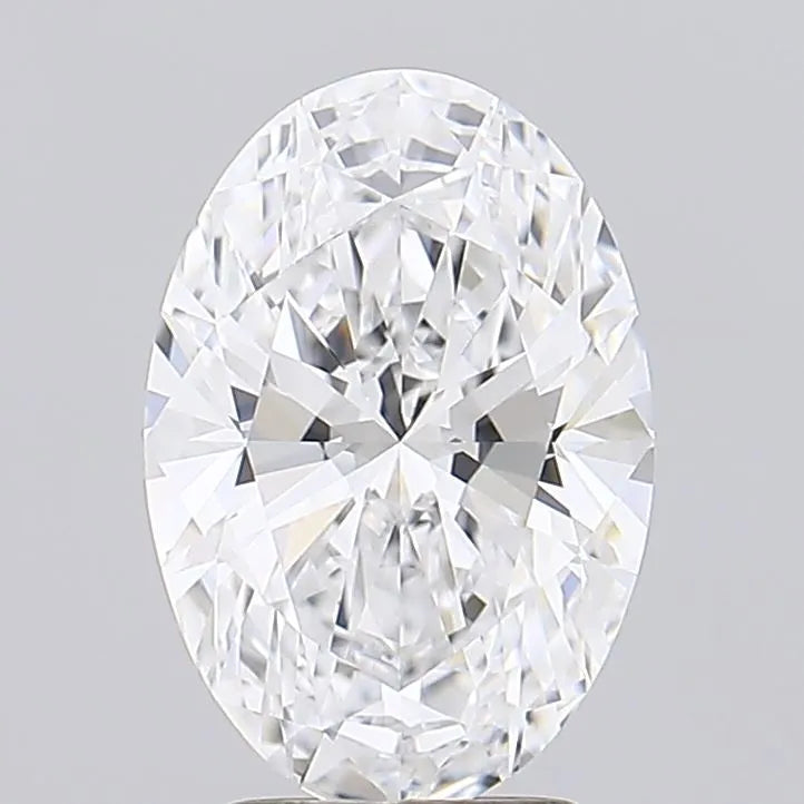 3.00ct Oval Lab Grown Diamond (Colour D, Clarity IF, IGI Certified)