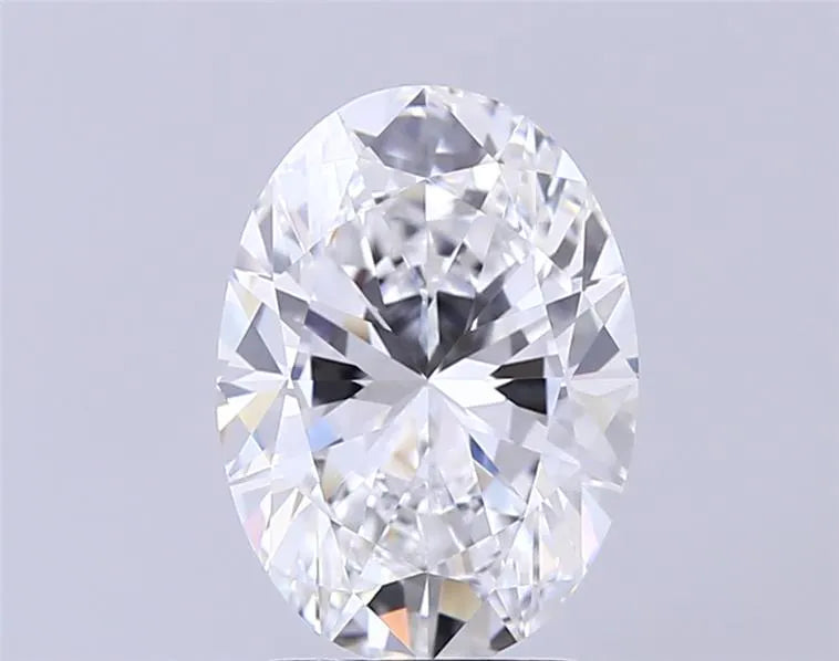 3.00ct Oval Lab Grown Diamond (Colour D, Clarity IF, IGI Certified)