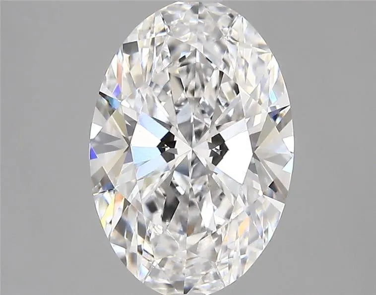 3.00ct Oval Lab Grown Diamond (Colour D, Clarity VS1, Cut EX, GIA Certified)