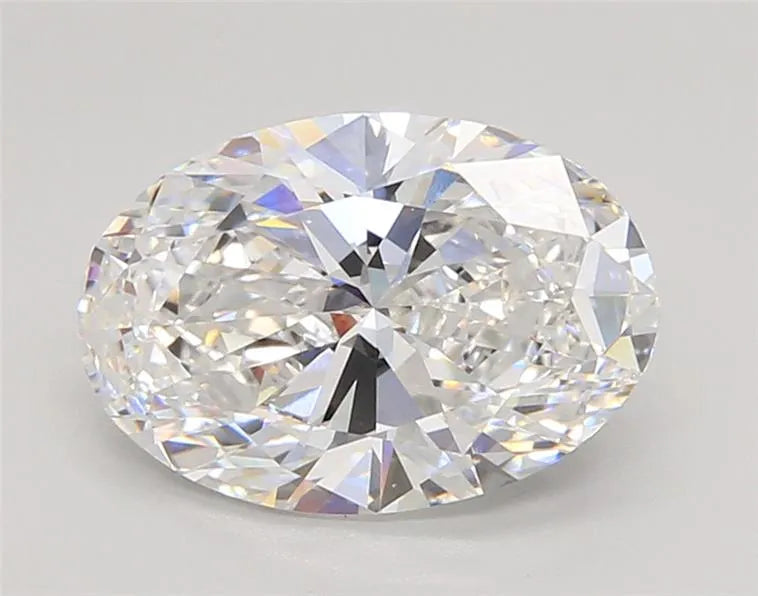 3.00ct Oval Lab Grown Diamond (Colour D, Clarity VS1, IGI Certified)