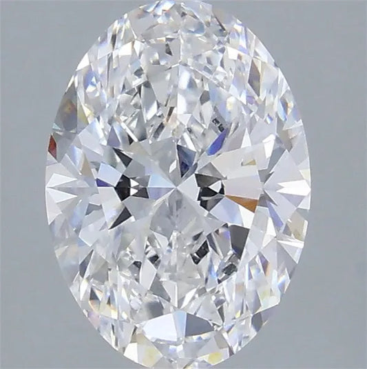 3.00ct Oval Lab Grown Diamond (Colour D, Clarity VS1, IGI Certified)