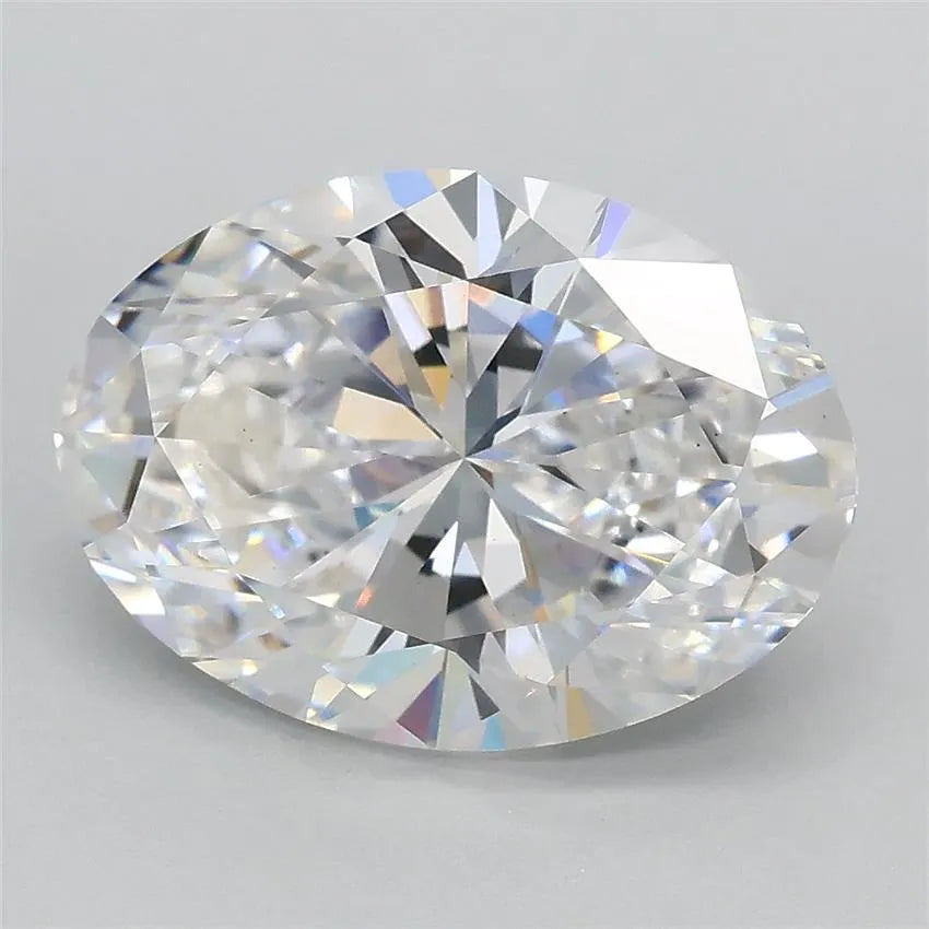 3.00ct Oval Lab Grown Diamond (Colour D, Clarity VS1, IGI Certified)