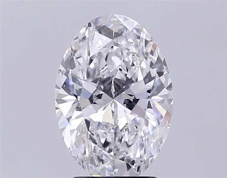 3.00ct Oval Lab Grown Diamond (Colour D, Clarity VS1, IGI Certified)