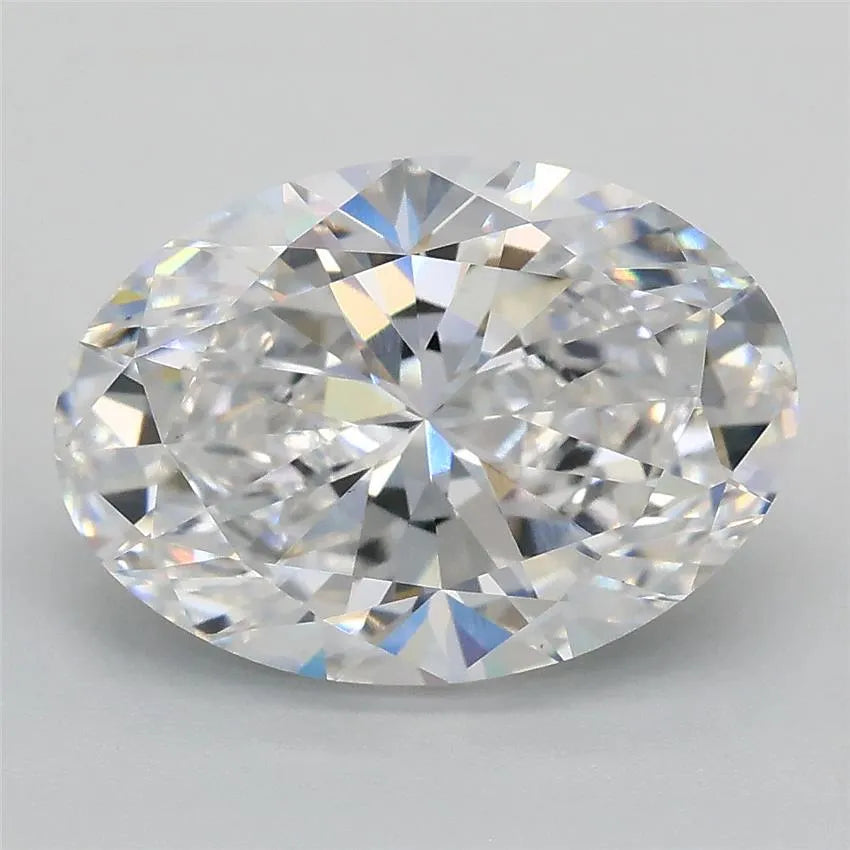 3.00ct Oval Lab Grown Diamond (Colour D, Clarity VS1, IGI Certified)
