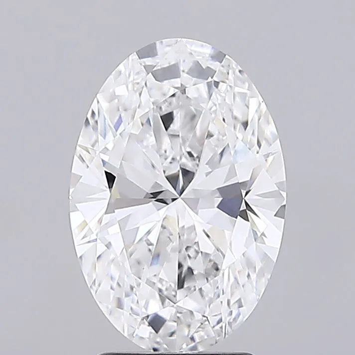 3.00ct Oval Lab Grown Diamond (Colour D, Clarity VS1, IGI Certified)