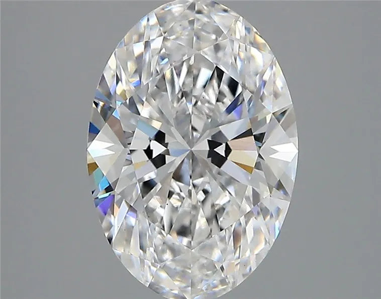 3.00ct Oval Lab Grown Diamond (Colour D, Clarity VS1, IGI Certified)
