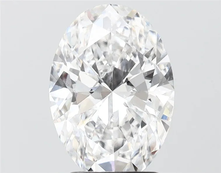 3.00ct Oval Lab Grown Diamond (Colour D, Clarity VS2, IGI Certified)