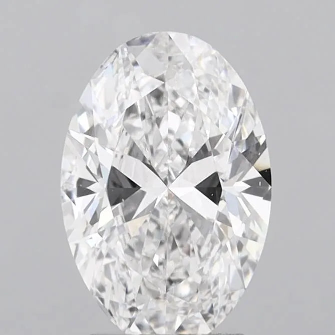 3.00ct Oval Lab Grown Diamond (Colour D, Clarity VS2, IGI Certified)