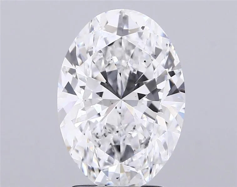 3.00ct Oval Lab Grown Diamond (Colour D, Clarity VS2, IGI Certified)