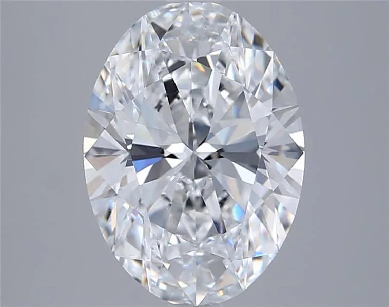 3.00ct Oval Lab Grown Diamond (Colour D, Clarity VS2, IGI Certified)