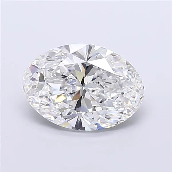 3.00ct Oval Lab Grown Diamond (Colour D, Clarity VS2, IGI Certified)