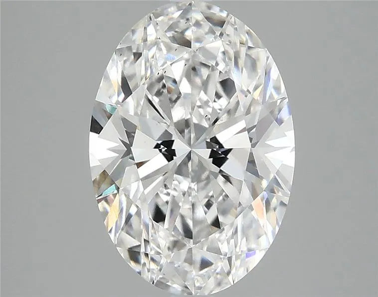 3.00ct Oval Lab Grown Diamond (Colour D, Clarity VS2, IGI Certified)