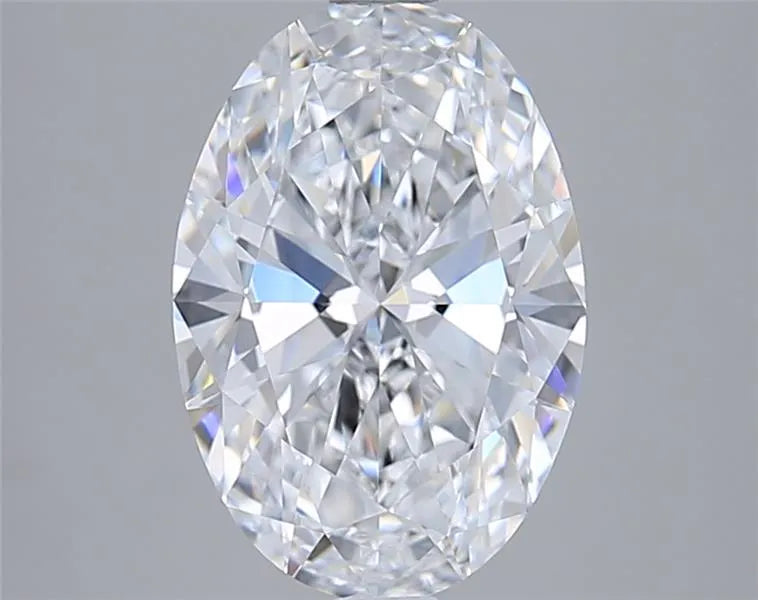 3.00ct Oval Lab Grown Diamond (Colour D, Clarity VS2, IGI Certified)