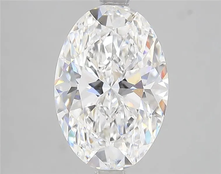 3.00ct Oval Lab Grown Diamond (Colour D, Clarity VS2, IGI Certified)
