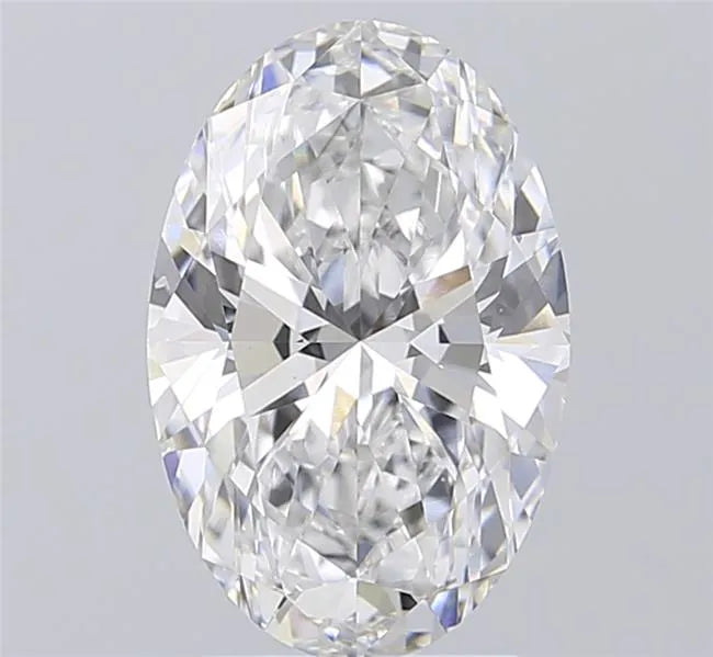 3.00ct Oval Lab Grown Diamond (Colour D, Clarity VS2, IGI Certified)