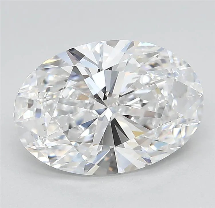 3.00ct Oval Lab Grown Diamond (Colour D, Clarity VVS1, Cut EX, IGI Certified)