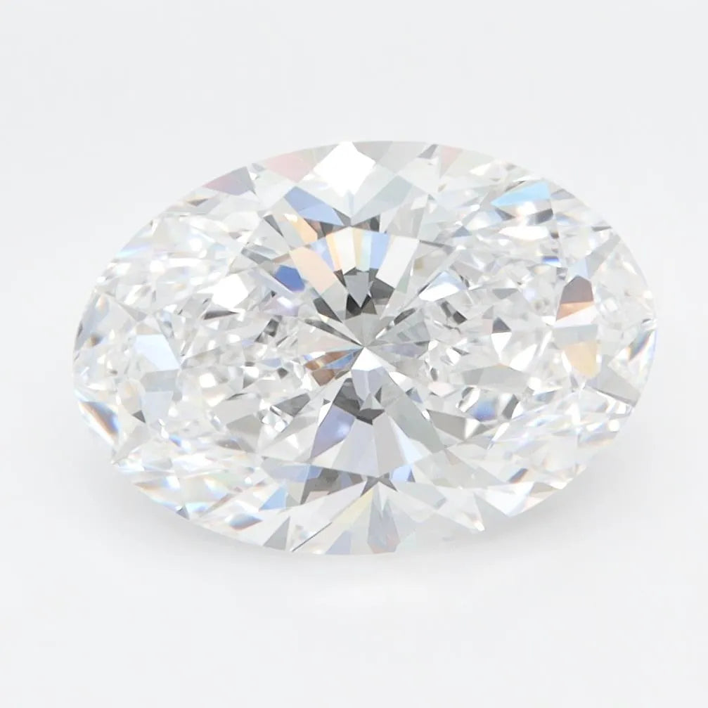 3.00ct Oval Lab Grown Diamond (Colour D, Clarity VVS1, GIA Certified)