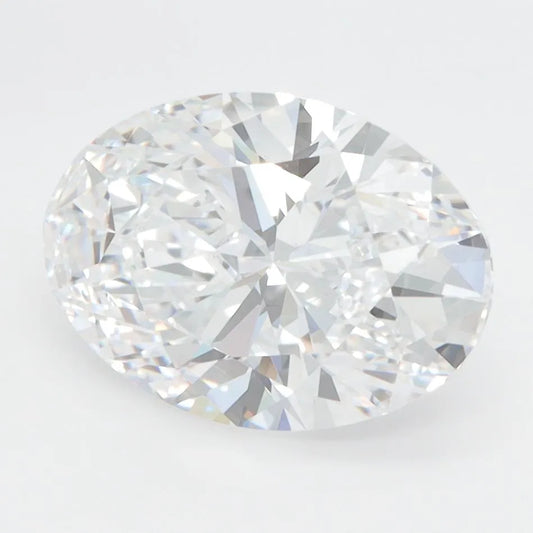 3.00ct Oval Lab Grown Diamond (Colour D, Clarity VVS1, GIA Certified)