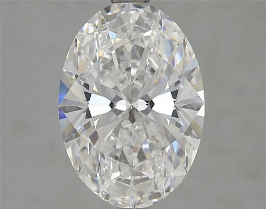 3.00ct Oval Lab Grown Diamond (Colour D, Clarity VVS1, GIA Certified)