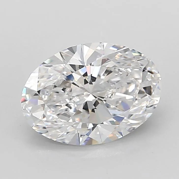 3.00ct Oval Lab Grown Diamond (Colour D, Clarity VVS1, IGI Certified)