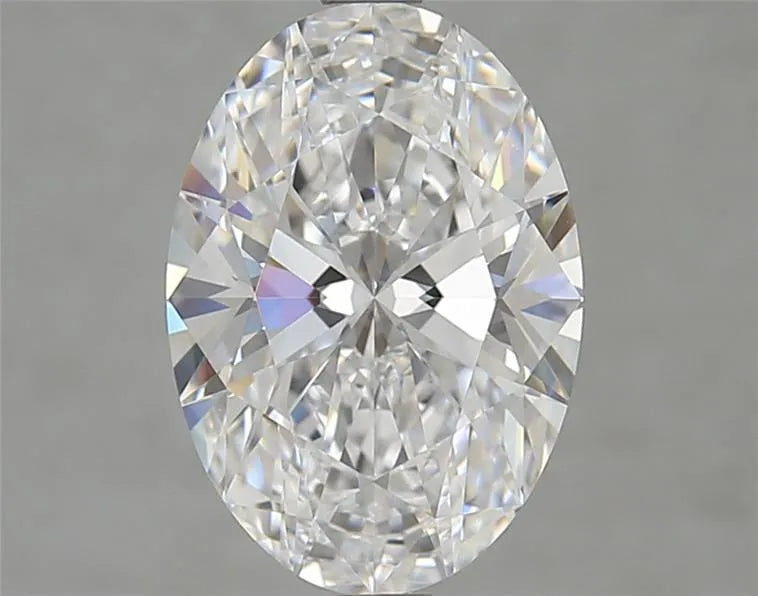 3.00ct Oval Lab Grown Diamond (Colour D, Clarity VVS1, IGI Certified)