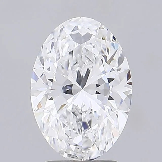 3.00ct Oval Lab Grown Diamond (Colour D, Clarity VVS1, IGI Certified)