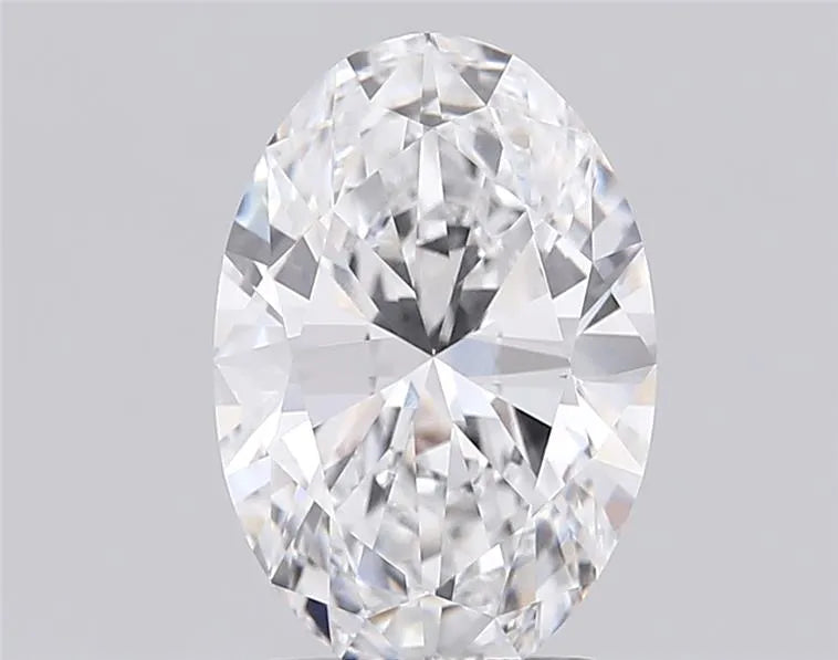 3.00ct Oval Lab Grown Diamond (Colour D, Clarity VVS1, IGI Certified)