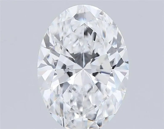 3.00ct Oval Lab Grown Diamond (Colour D, Clarity VVS1, IGI Certified)