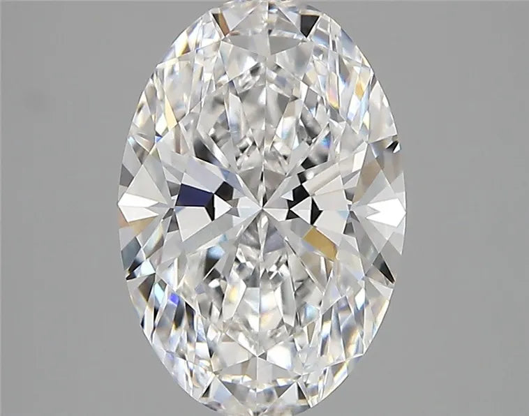 3.00ct Oval Lab Grown Diamond (Colour D, Clarity VVS1, IGI Certified)