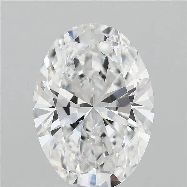 3.00ct Oval Lab Grown Diamond (Colour D, Clarity VVS1, IGI Certified)