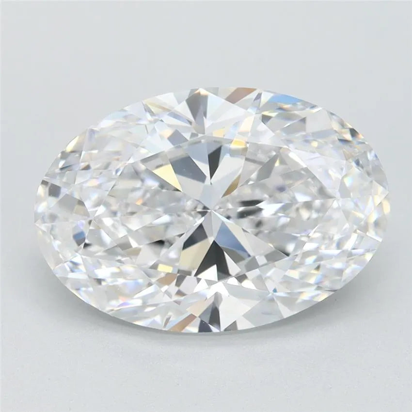 3.00ct Oval Lab Grown Diamond (Colour D, Clarity VVS1, IGI Certified)