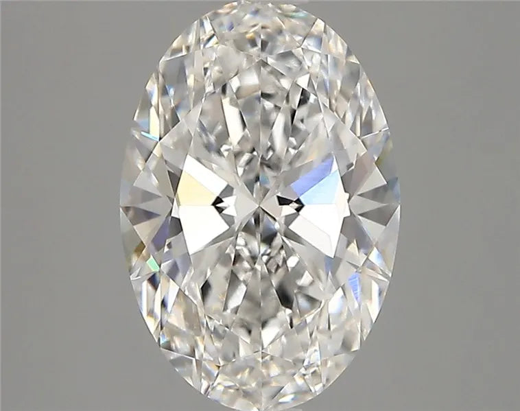 3.00ct Oval Lab Grown Diamond (Colour D, Clarity VVS2, IGI Certified)