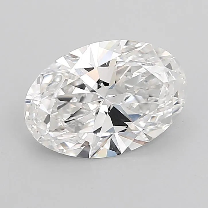 3.00ct Oval Lab Grown Diamond (Colour D, Clarity VVS2, IGI Certified)