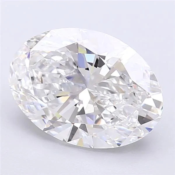 3.00ct Oval Lab Grown Diamond (Colour D, Clarity VVS2, IGI Certified)