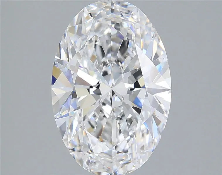 3.00ct Oval Lab Grown Diamond (Colour D, Clarity VVS2, IGI Certified)
