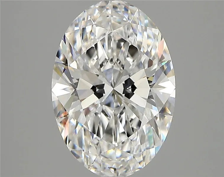 3.00ct Oval Lab Grown Diamond (Colour D, Clarity VVS2, IGI Certified)