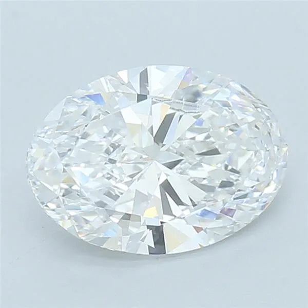 3.00ct Oval Lab Grown Diamond (Colour D, Clarity VVS2, IGI Certified)