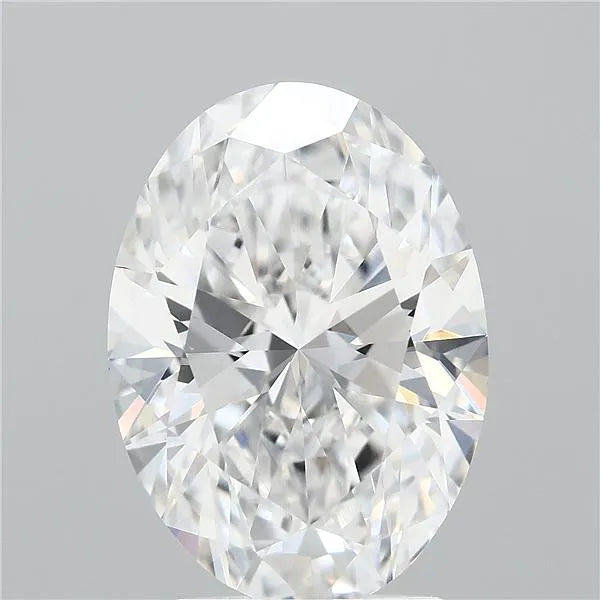 3.00ct Oval Lab Grown Diamond (Colour D, Clarity VVS2, IGI Certified)