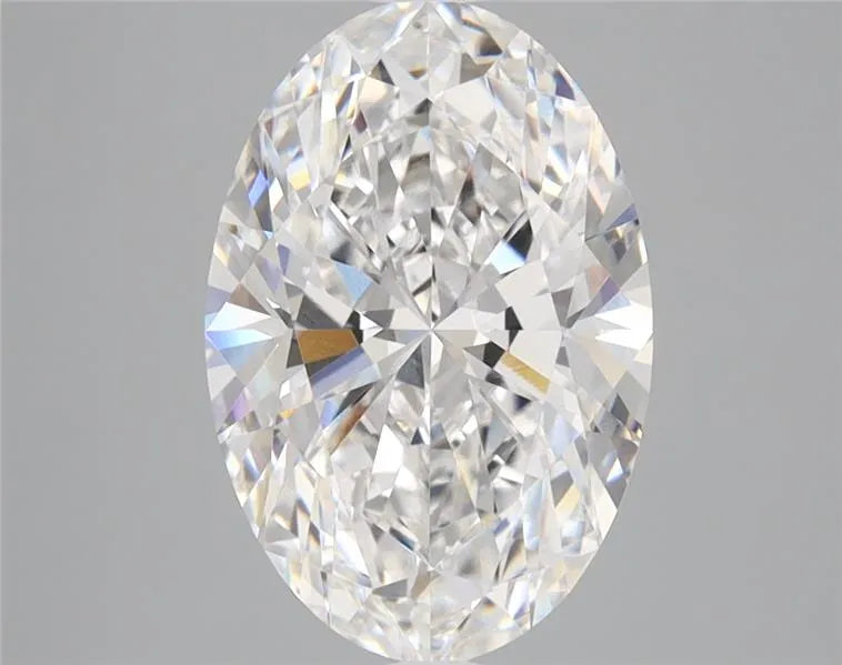 3.00ct Oval Lab Grown Diamond (Colour D, Clarity VVS2, IGI Certified)