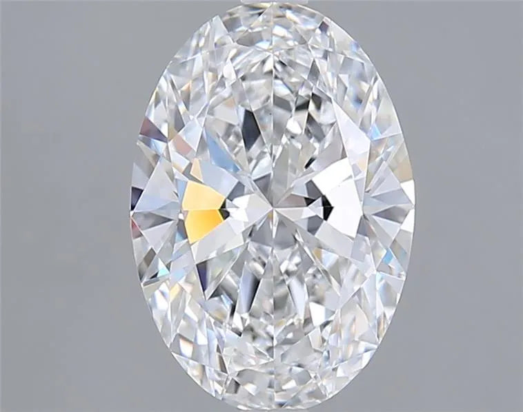 3.00ct Oval Lab Grown Diamond (Colour D, Clarity VVS2, IGI Certified)