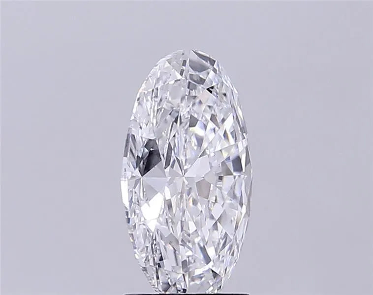 3.00ct Oval Lab Grown Diamond (Colour D, Clarity VVS2, IGI Certified)