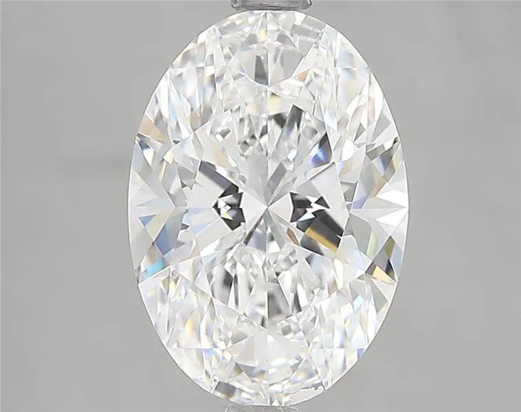 3.00ct Oval Lab Grown Diamond (Colour D, Clarity VVS2, IGI Certified)